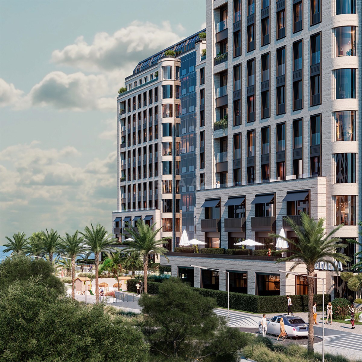 Sea Breeze Riviera Residence tikinti şirkətinə məxsus yaşayış kompleksi-collage-photo-1