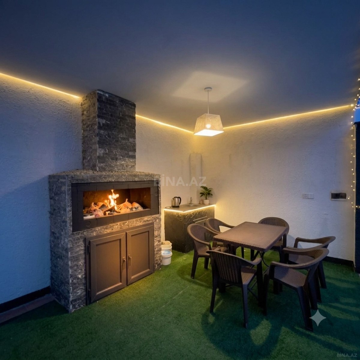 4 otaqlı Həyət evi/Bağ evi, Mərdəkan q., Bakı