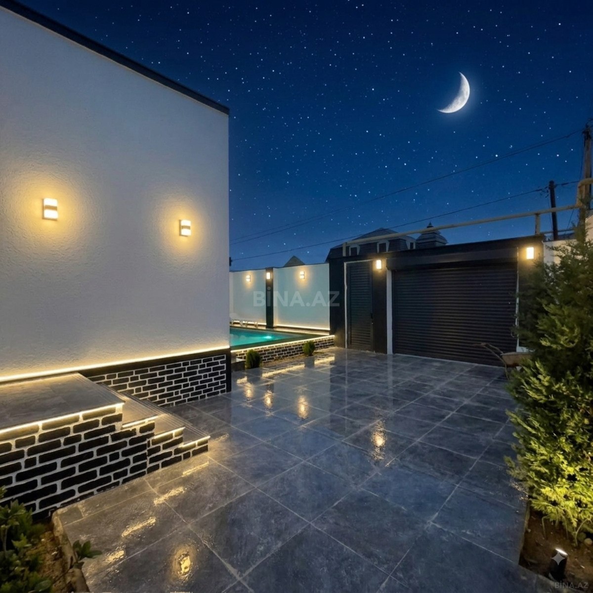 4 otaqlı Həyət evi/Bağ evi, Mərdəkan q., Bakı