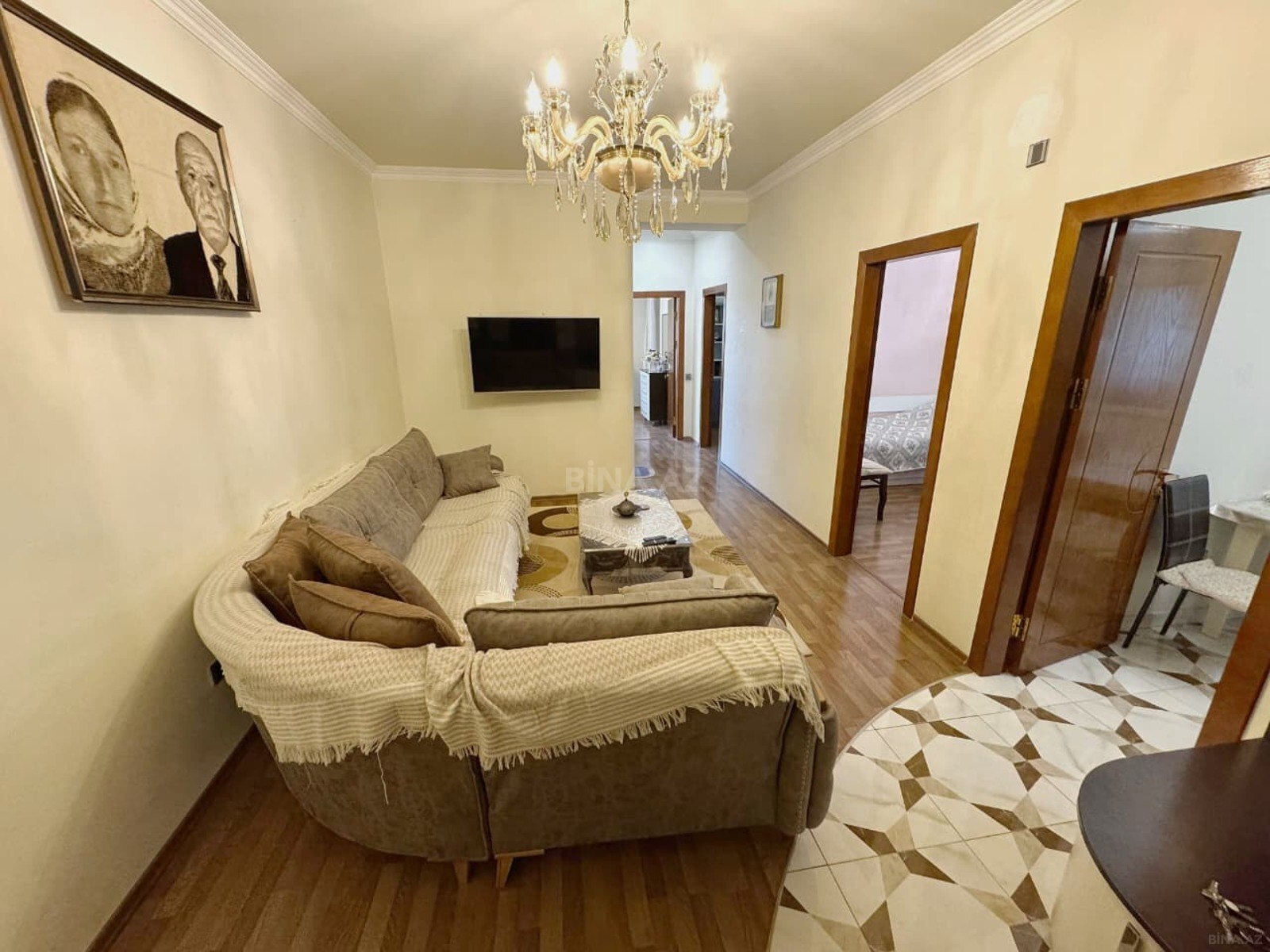 3 otaqlı Yeni tikili, Qara Qarayev m., Bakı
