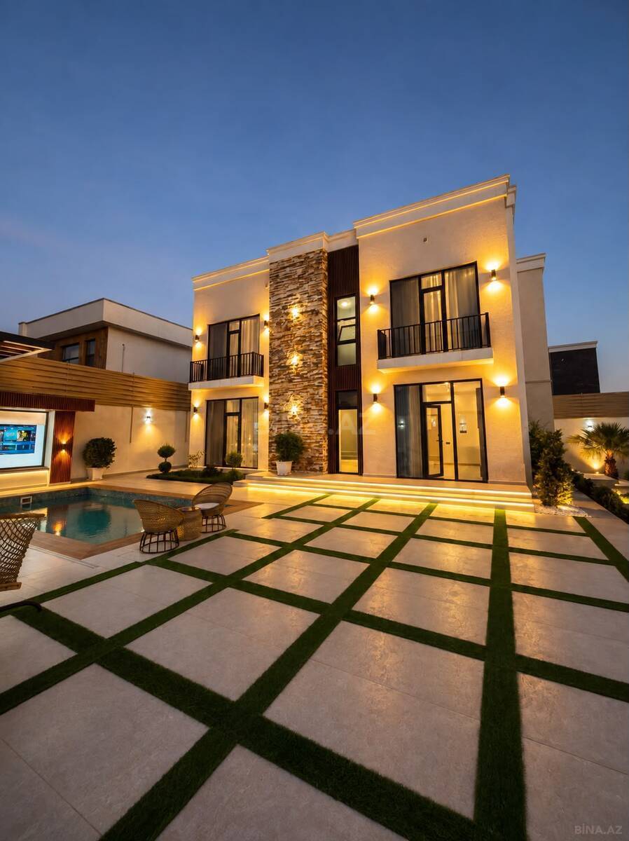 5 otaqlı Həyət evi/Bağ evi, Mərdəkan q., Bakı