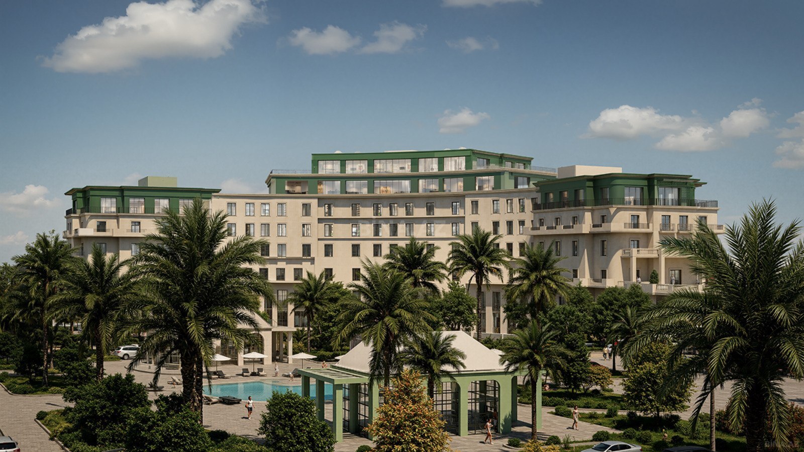 Sea Breeze Palazzo Di Roma tikinti şirkətinə məxsus yaşayış kompleksi-collage-photo-2