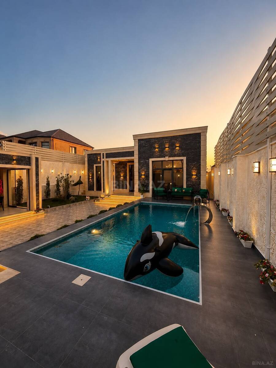 4 otaqlı Həyət evi/Bağ evi, Mərdəkan q., Bakı
