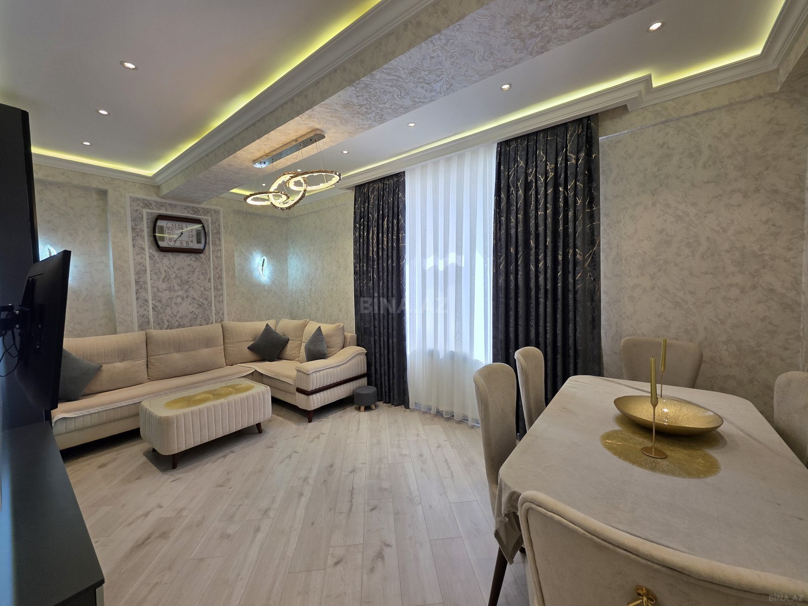 3 otaqlı Yeni tikili, Həzi Aslanov m., Bakı