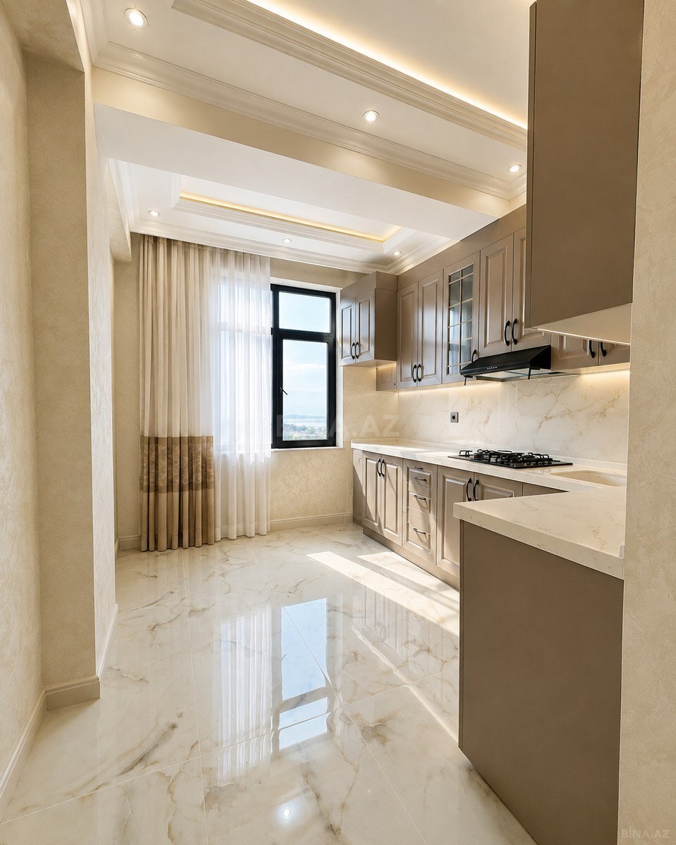 3 otaqlı Yeni tikili, Qara Qarayev m., Bakı