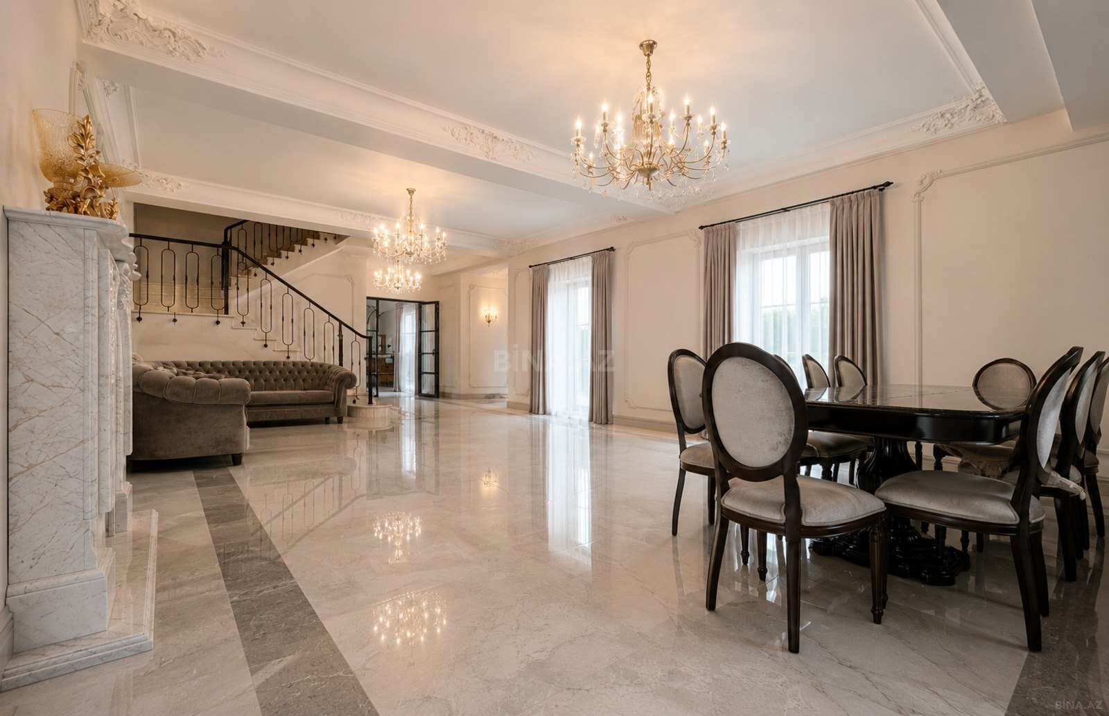 8 otaqlı Həyət evi/Bağ evi, Badamdar q., Bakı