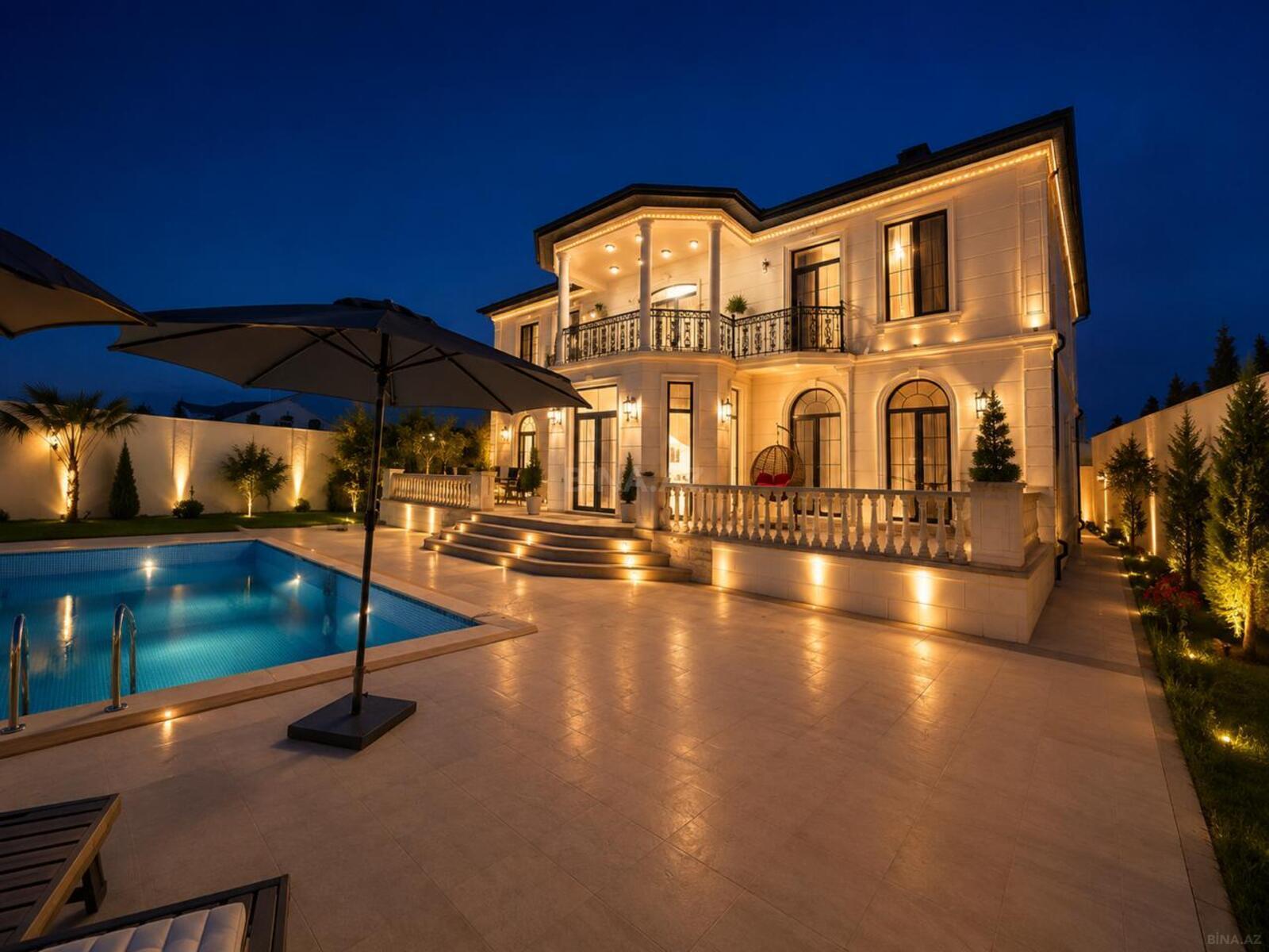 5 otaqlı Həyət evi/Bağ evi, Mərdəkan q., Bakı