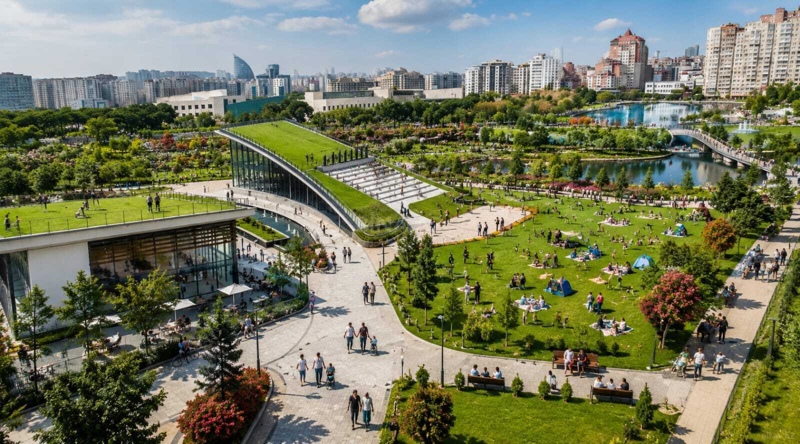 3 otaqlı Yeni tikili, Gənclik m., Bakı