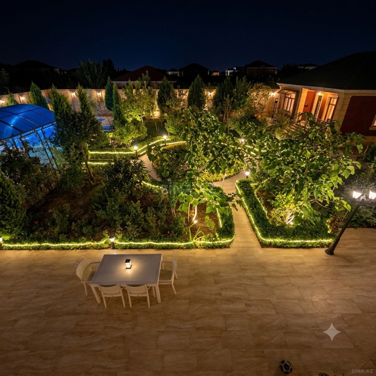 7 otaqlı Həyət evi/Bağ evi, Mərdəkan q., Bakı