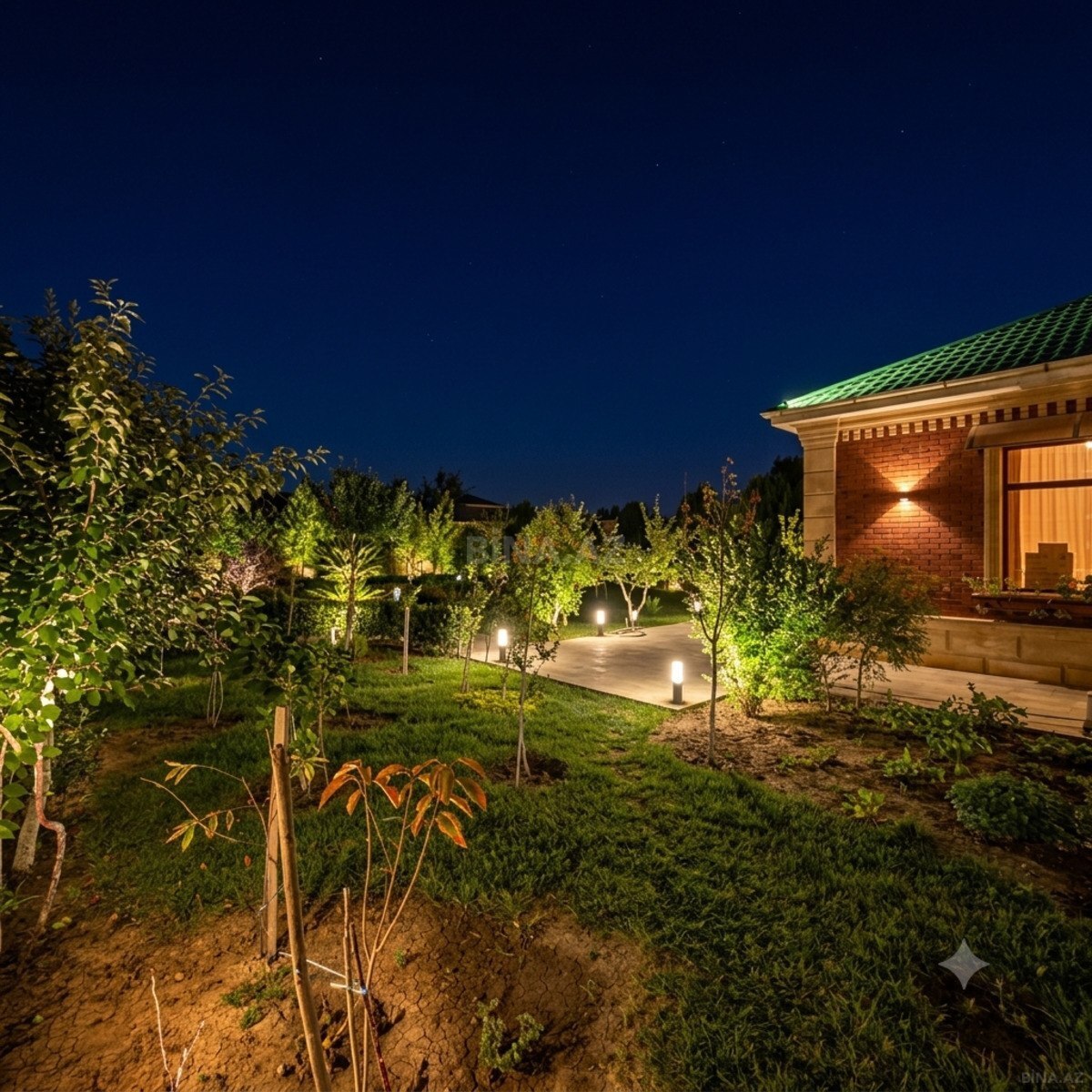 7 otaqlı Həyət evi/Bağ evi, Mərdəkan q., Bakı