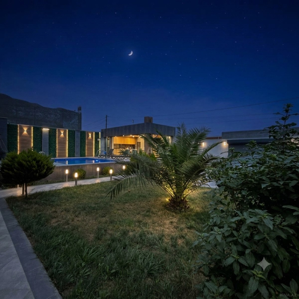 5 otaqlı Həyət evi/Bağ evi, Mərdəkan q., Bakı