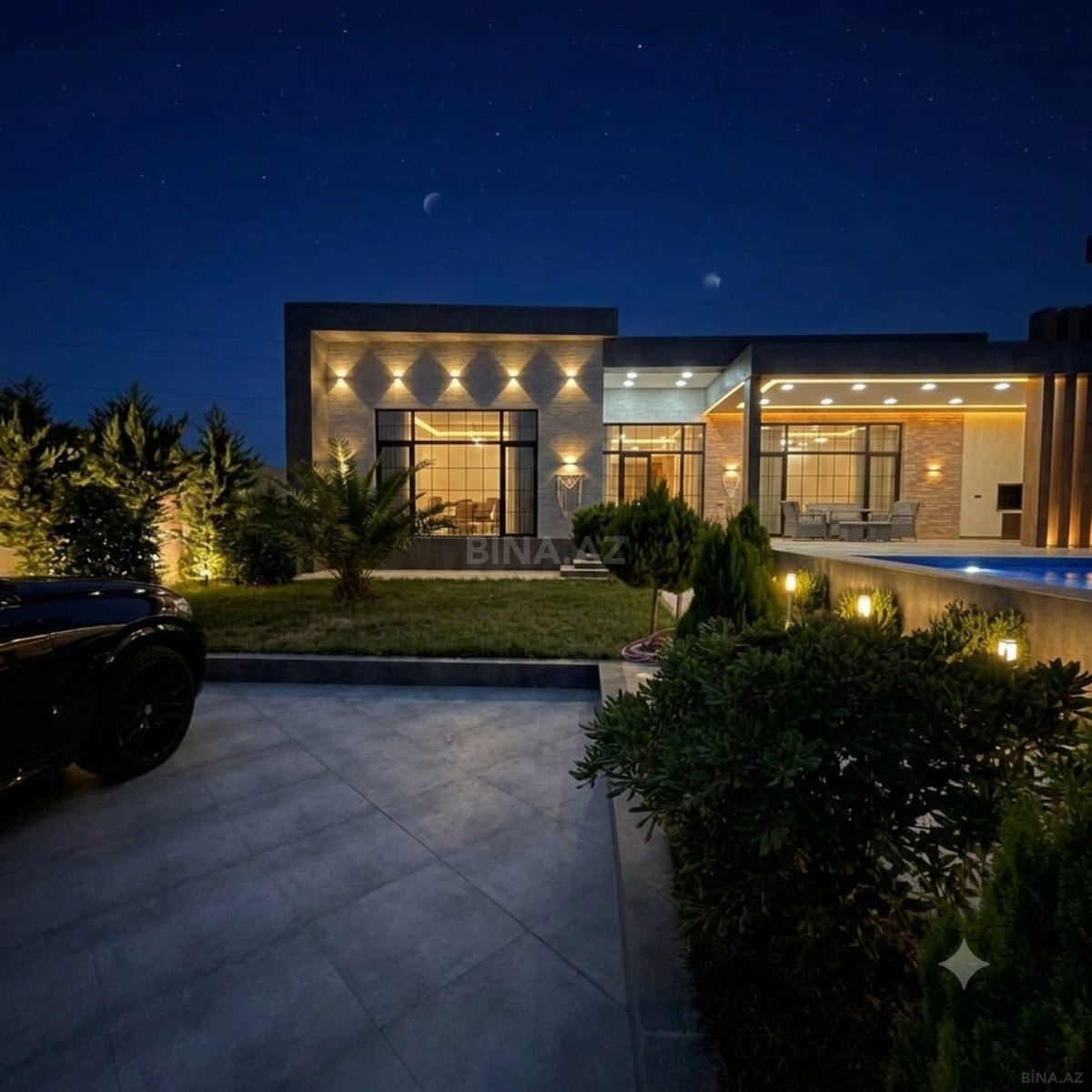 5 otaqlı Həyət evi/Bağ evi, Mərdəkan q., Bakı