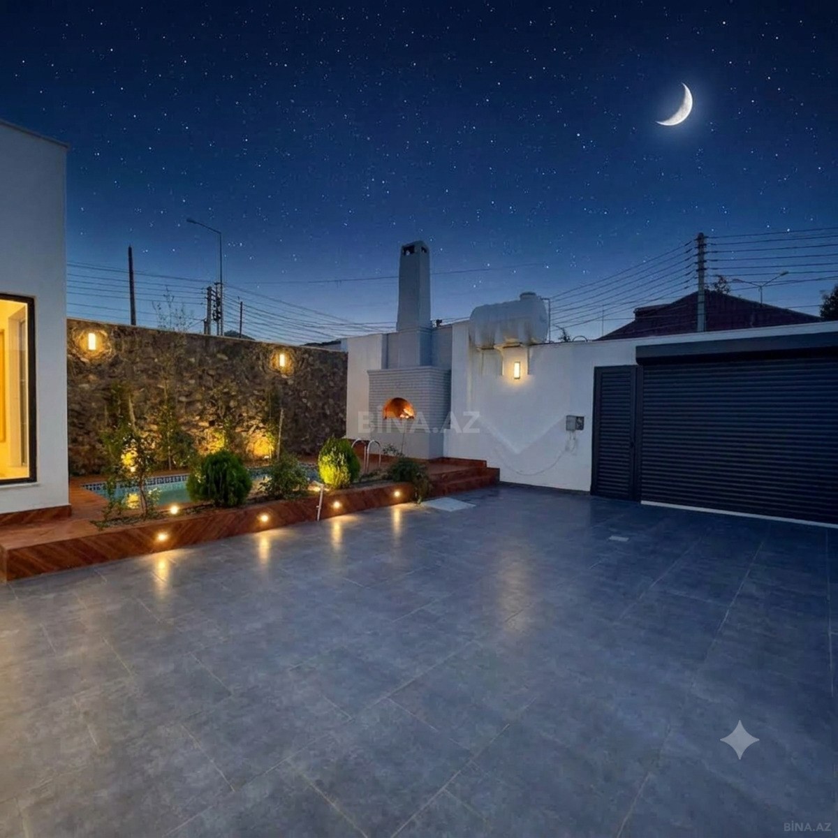 4 otaqlı Həyət evi/Bağ evi, Mərdəkan q., Bakı