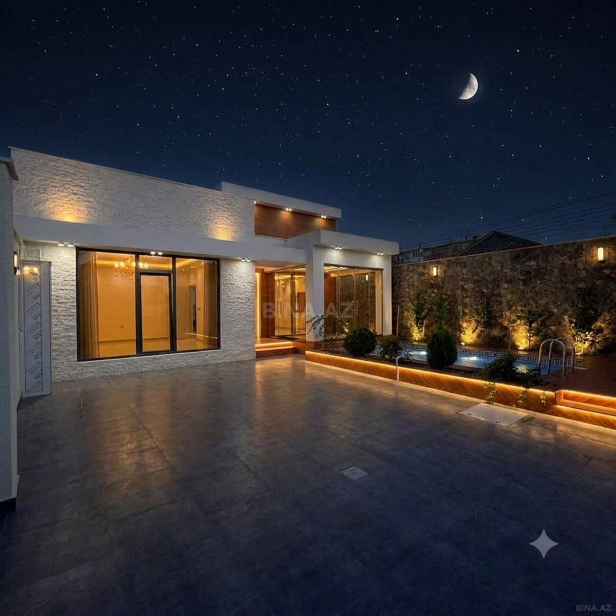 4 otaqlı Həyət evi/Bağ evi, Mərdəkan q., Bakı
