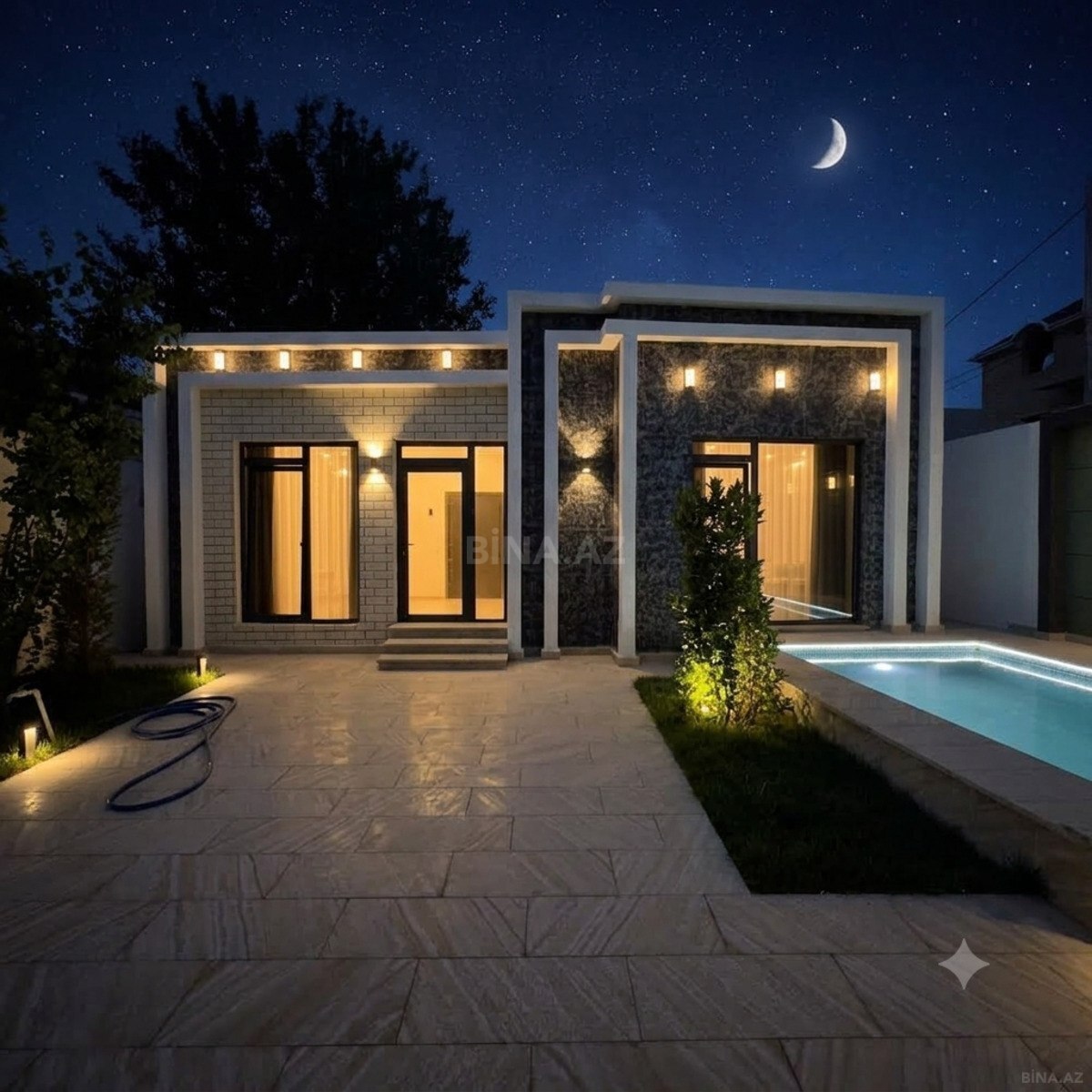 3 otaqlı Həyət evi/Bağ evi, Mərdəkan q., Bakı