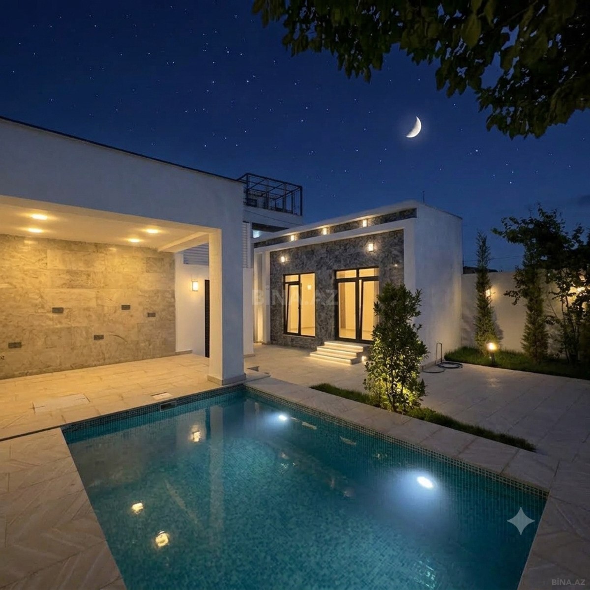 3 otaqlı Həyət evi/Bağ evi, Mərdəkan q., Bakı