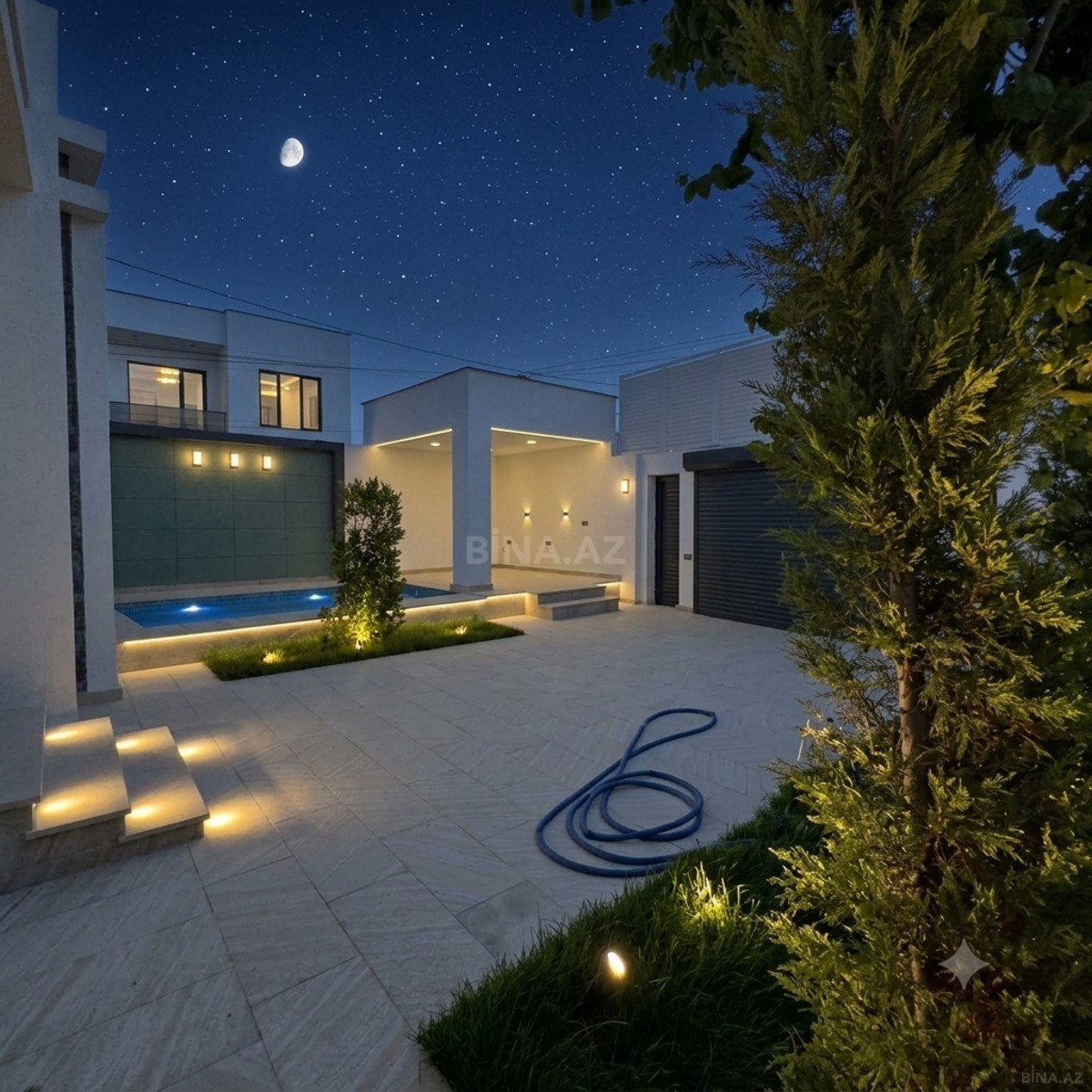 3 otaqlı Həyət evi/Bağ evi, Mərdəkan q., Bakı