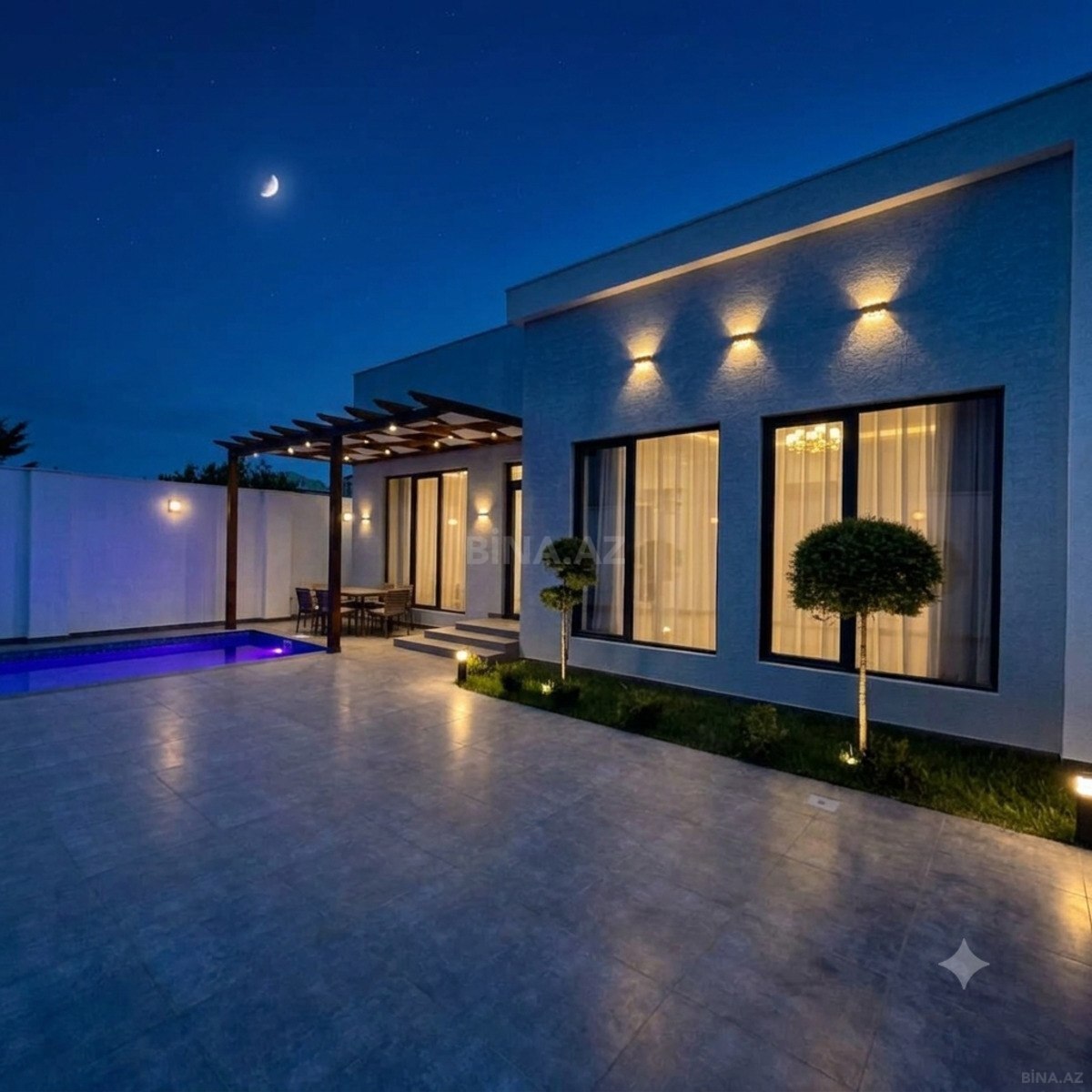4 otaqlı Həyət evi/Bağ evi, Mərdəkan q., Bakı