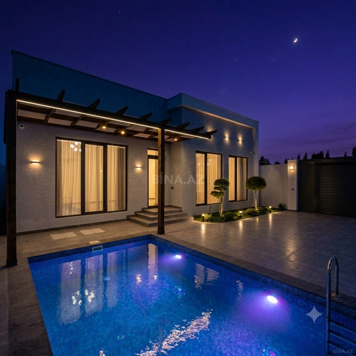 4 otaqlı Həyət evi/Bağ evi, Mərdəkan q., Bakı