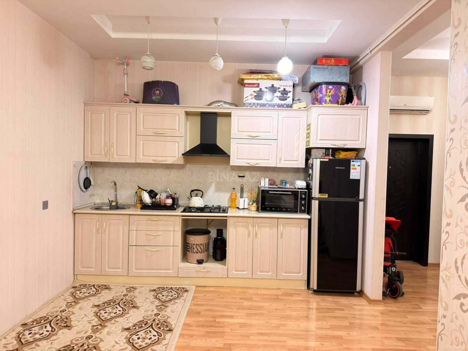 2 otaqlı Yeni tikili, Qara Qarayev m., Bakı