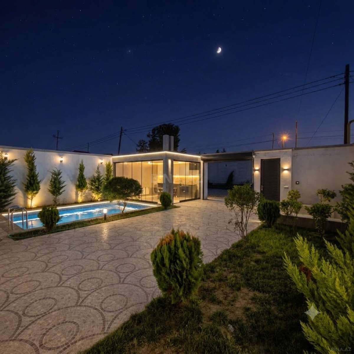 4 otaqlı Həyət evi/Bağ evi, Mərdəkan q., Bakı