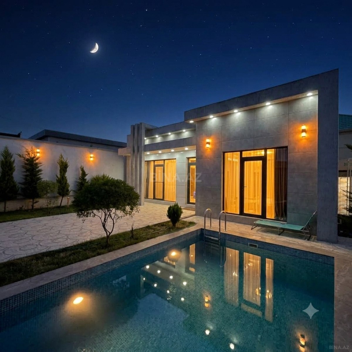 4 otaqlı Həyət evi/Bağ evi, Mərdəkan q., Bakı