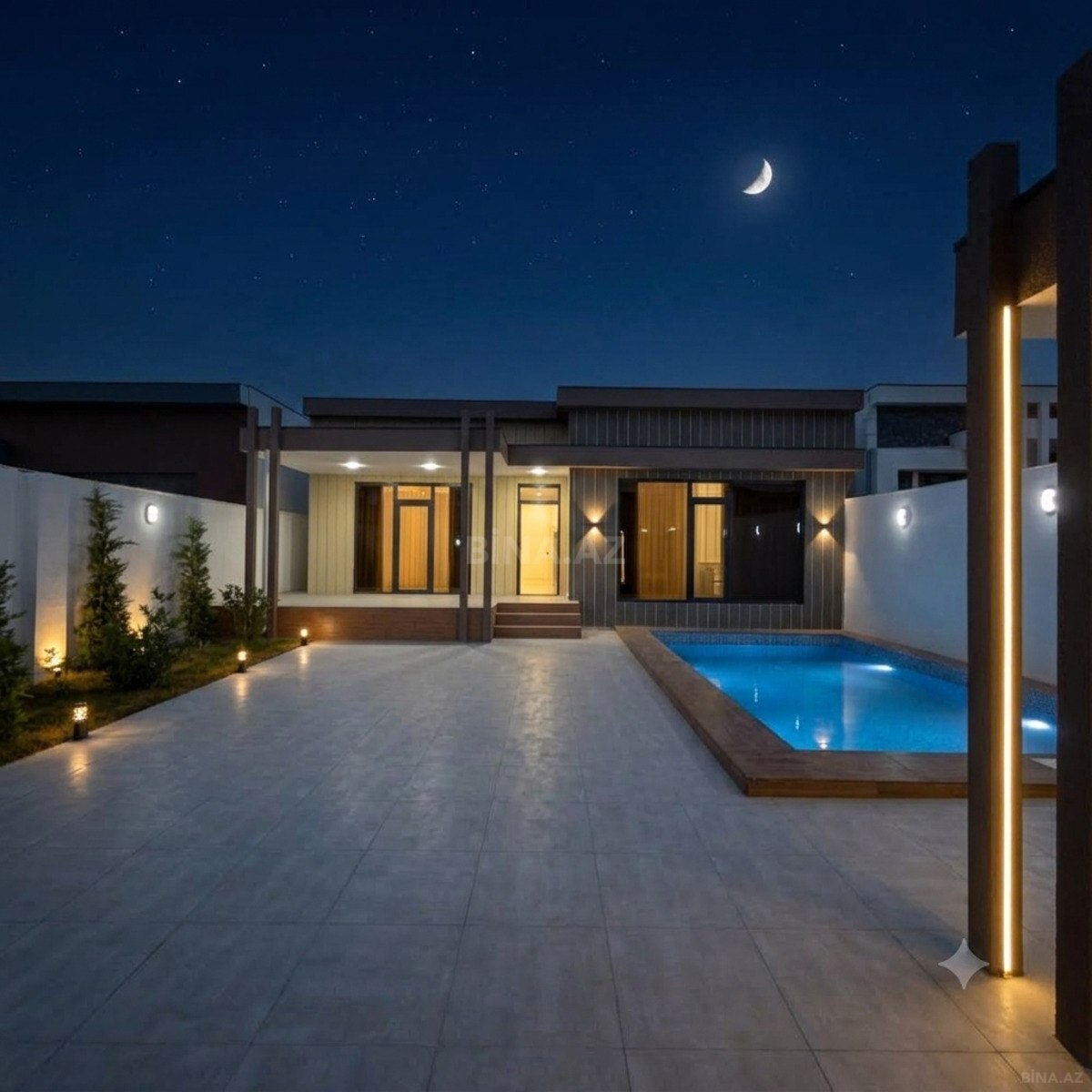 4 otaqlı Həyət evi/Bağ evi, Şüvəlan q., Bakı