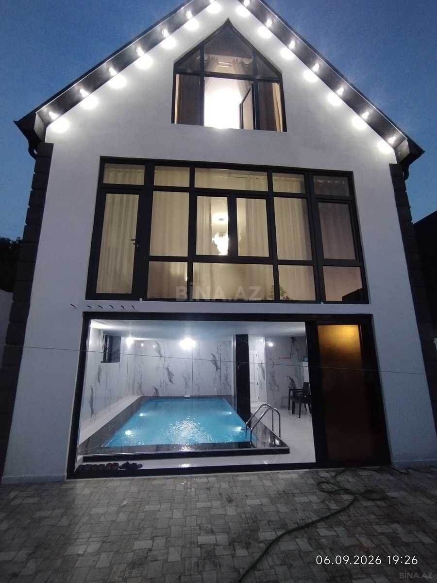 4 otaqlı Həyət evi/Bağ evi, Quba