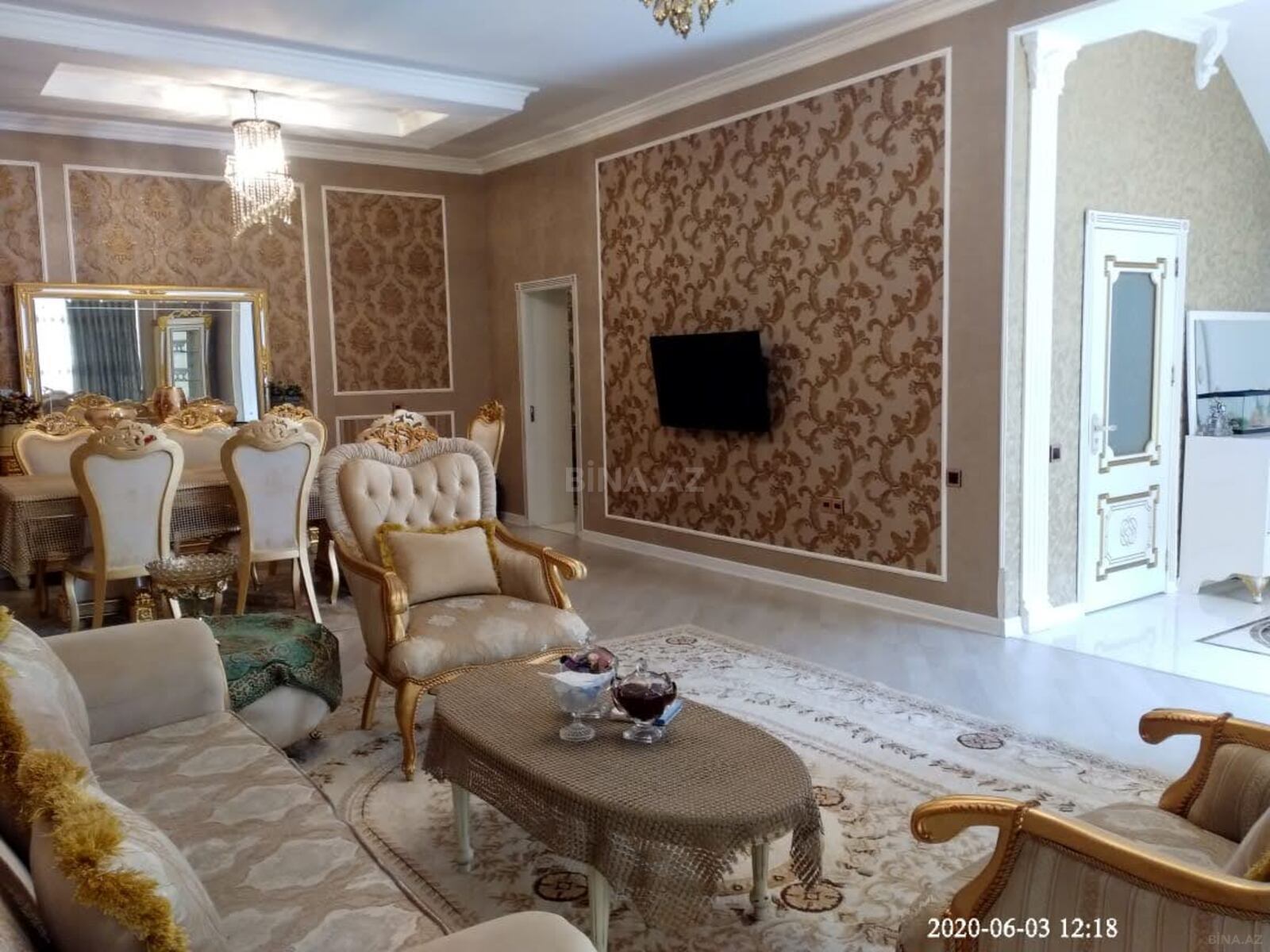 6 otaqlı Həyət evi/Bağ evi, Nəsimi m., Bakı