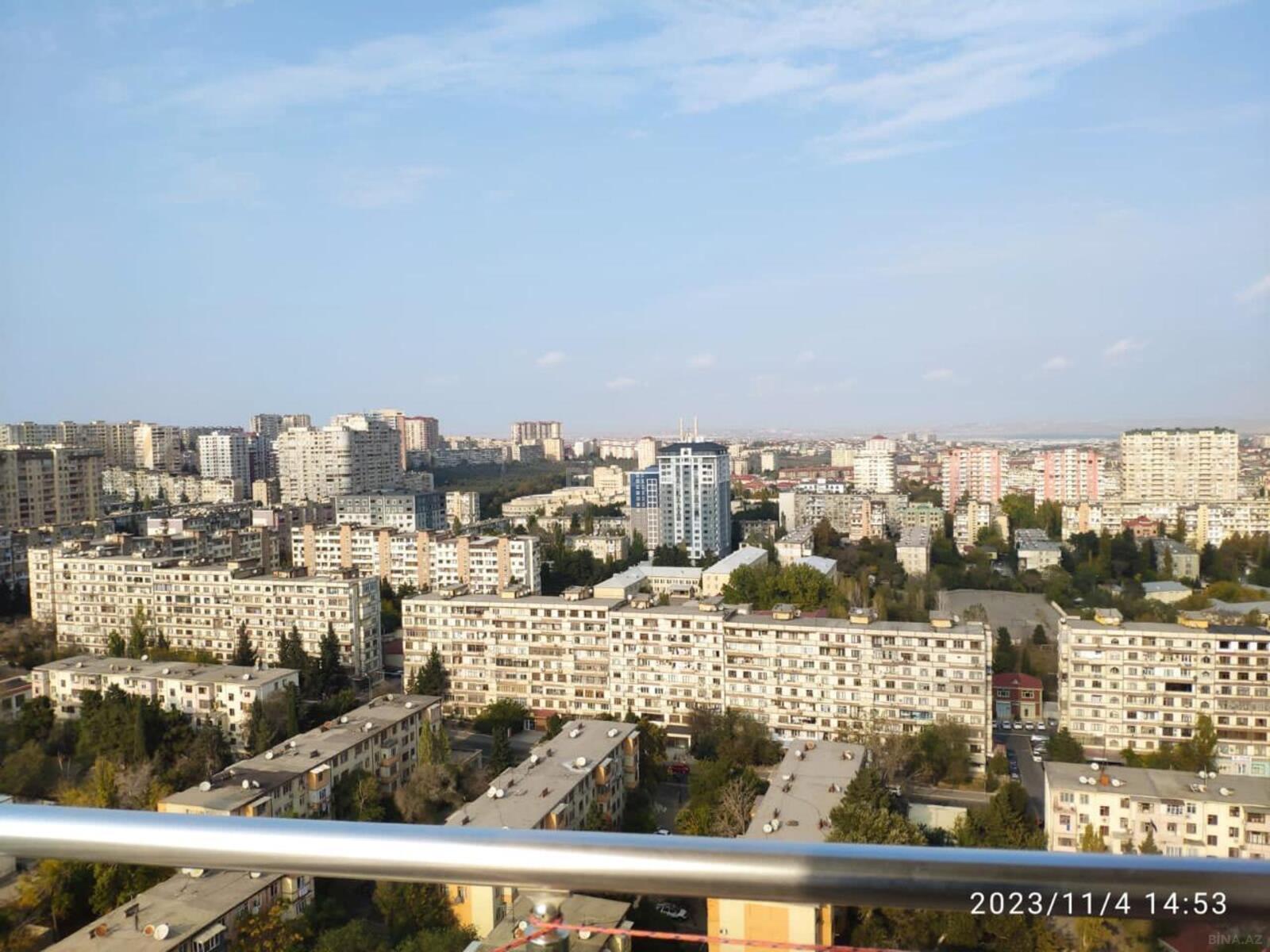 3 otaqlı Yeni tikili, Memar Əcəmi m., Bakı