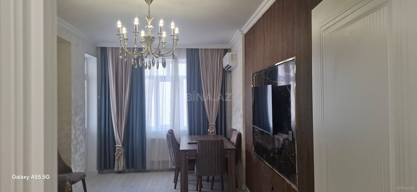 3 otaqlı Yeni tikili, Xırdalan