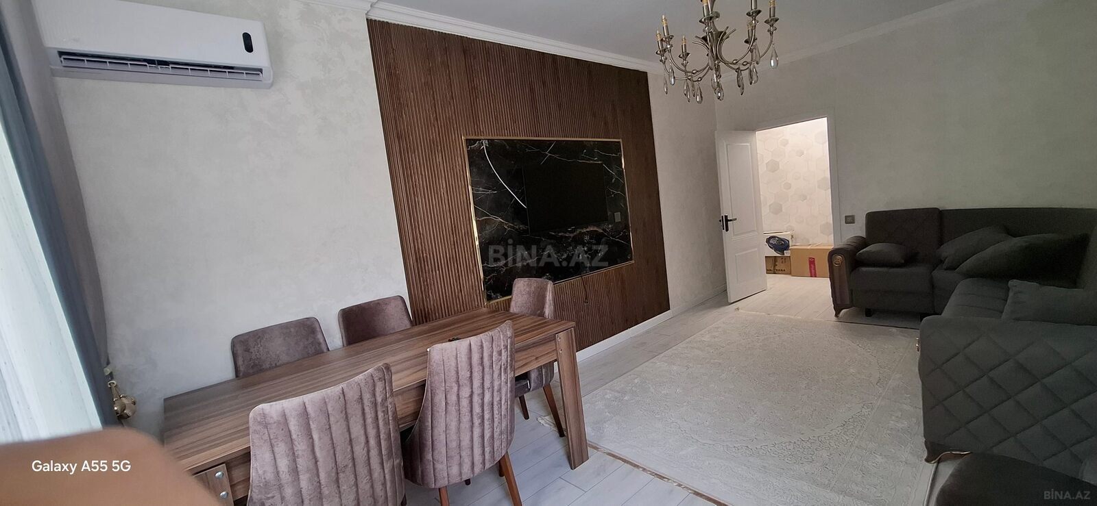 3 otaqlı Yeni tikili, Xırdalan