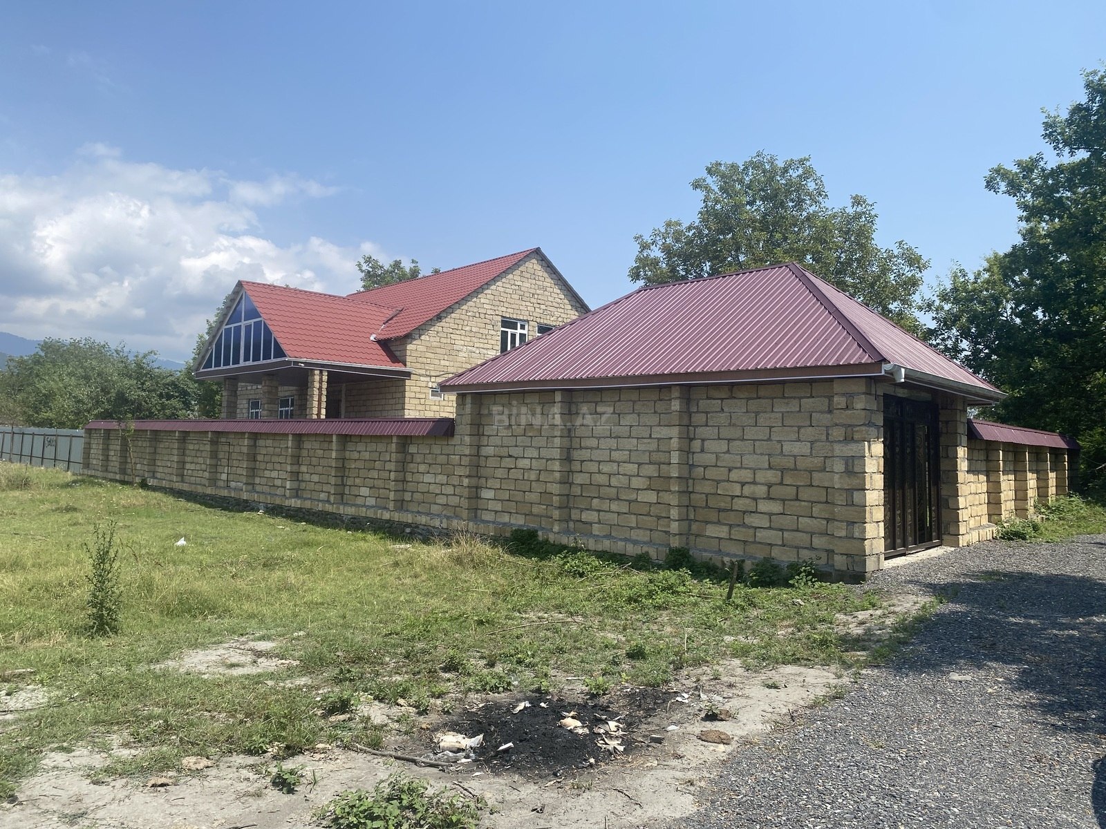 5 otaqlı Həyət evi/Bağ evi, Qəbələ