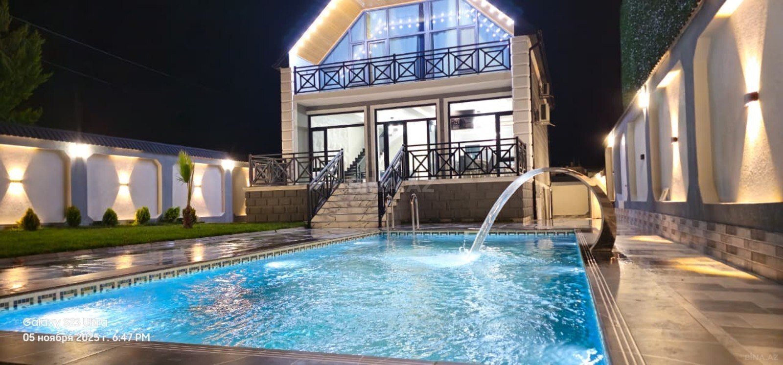 4 otaqlı Həyət evi/Bağ evi, Qəbələ