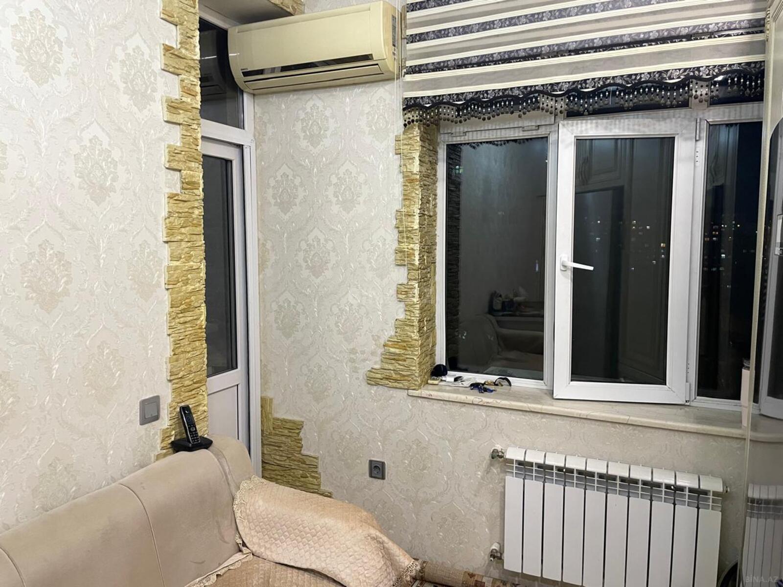 3 otaqlı Yeni tikili, Həzi Aslanov m., Bakı
