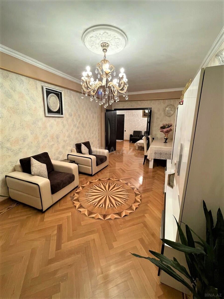 3 otaqlı Yeni tikili, Həzi Aslanov m., Bakı