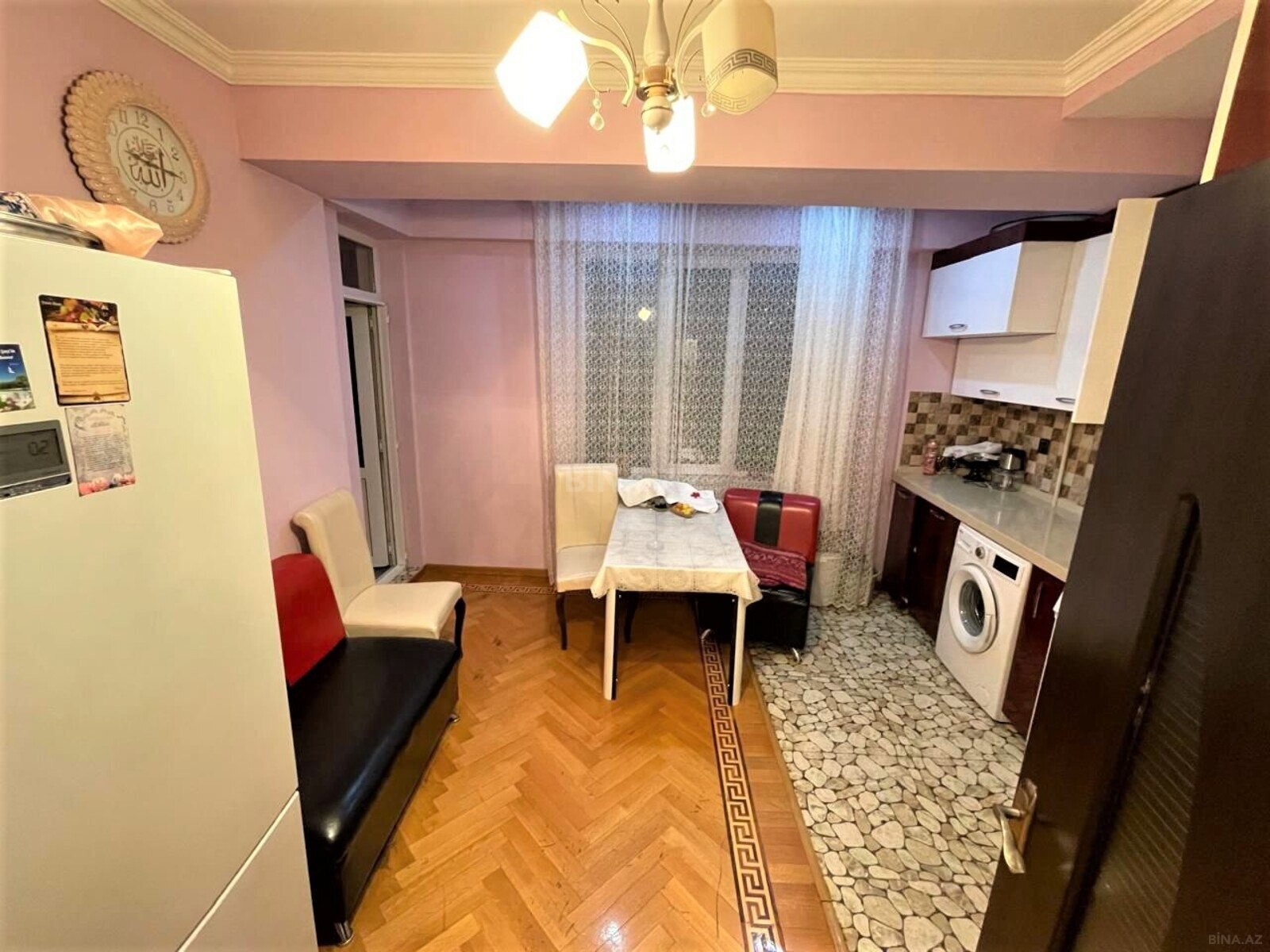 3 otaqlı Yeni tikili, Həzi Aslanov m., Bakı