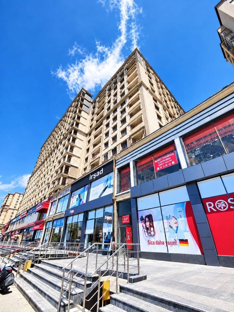 3 otaqlı, 123.0 m², İnşaatçılar