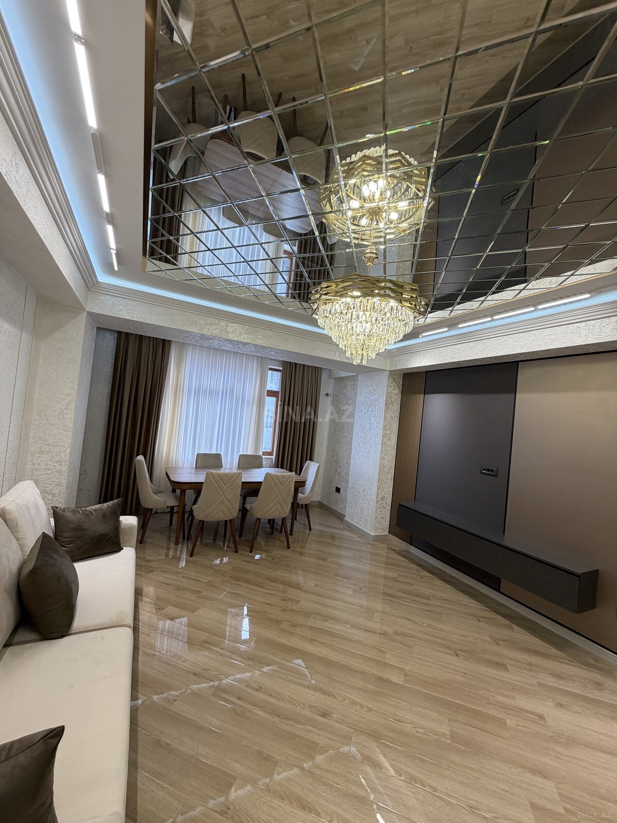 3 otaqlı Yeni tikili, Qara Qarayev m., Bakı