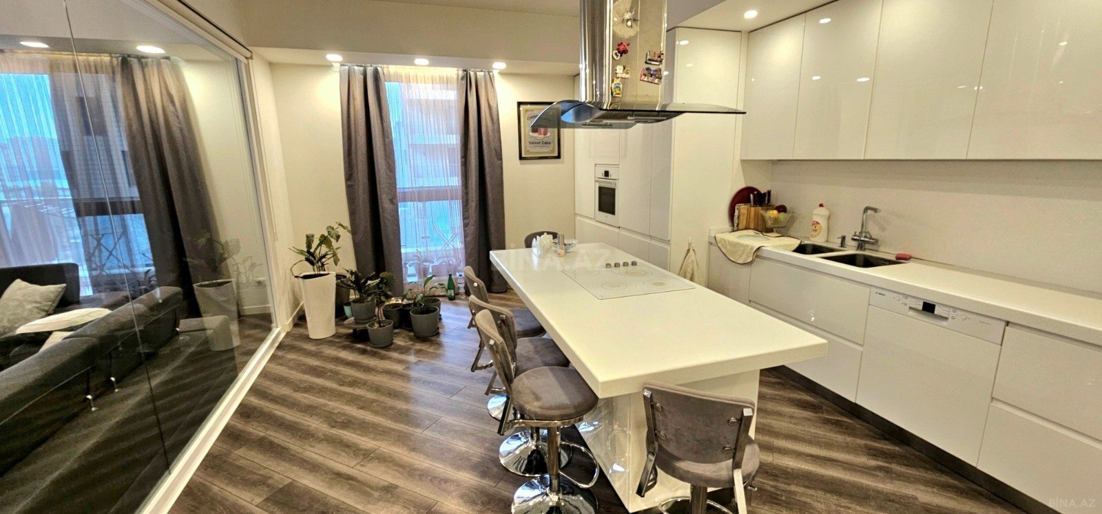 4 otaqlı Yeni tikili, Nəsimi r., Bakı