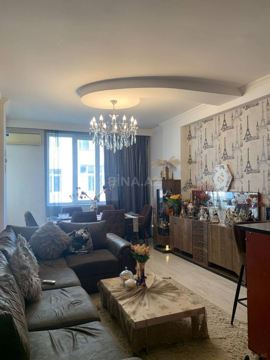 3 otaqlı Yeni tikili, Nizami m., Bakı