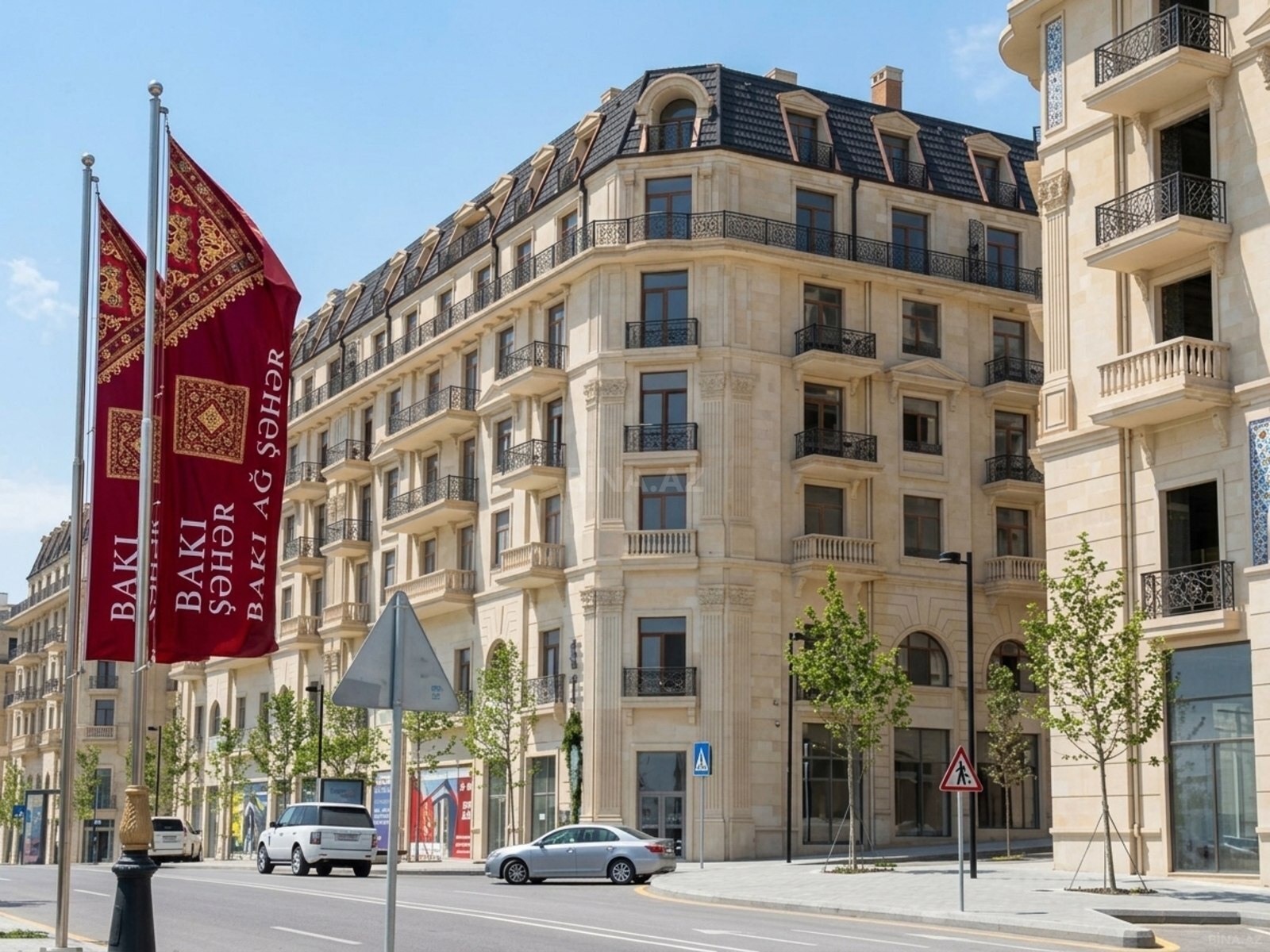 4 otaqlı, 123.0 m², Ağ şəhər