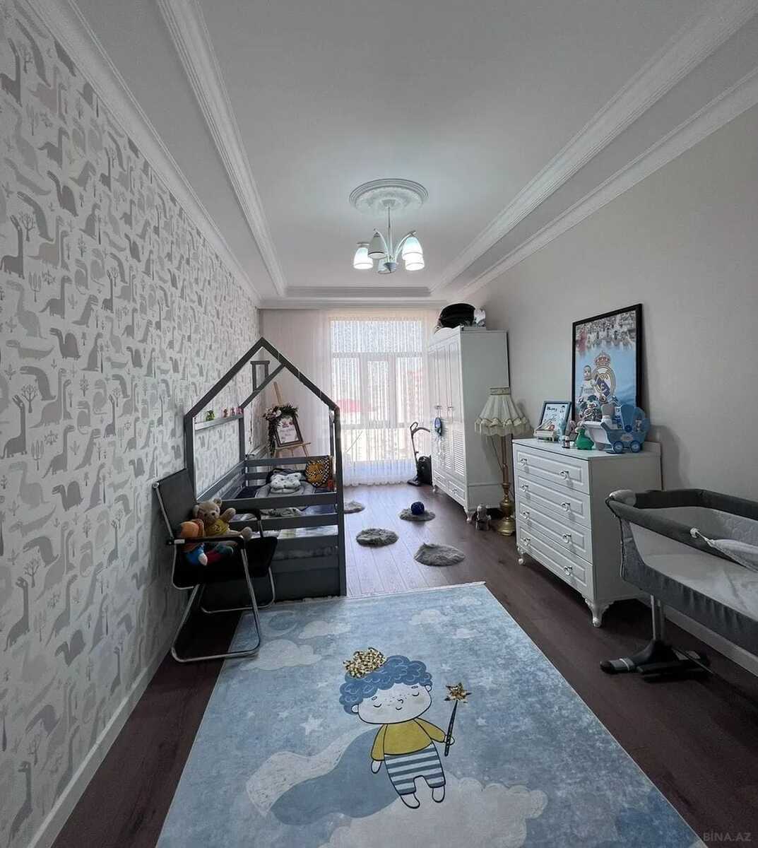 3 otaqlı Yeni tikili, Şah İsmayıl Xətai m., Bakı