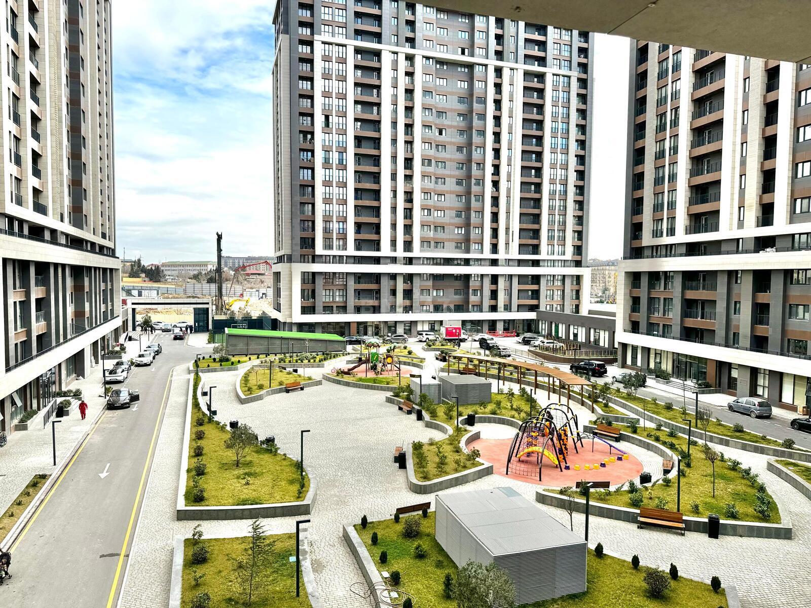 3 otaqlı Yeni tikili, Şah İsmayıl Xətai m., Bakı