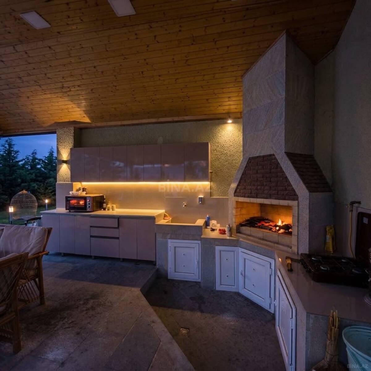 4 otaqlı Həyət evi/Bağ evi, Şüvəlan q., Bakı