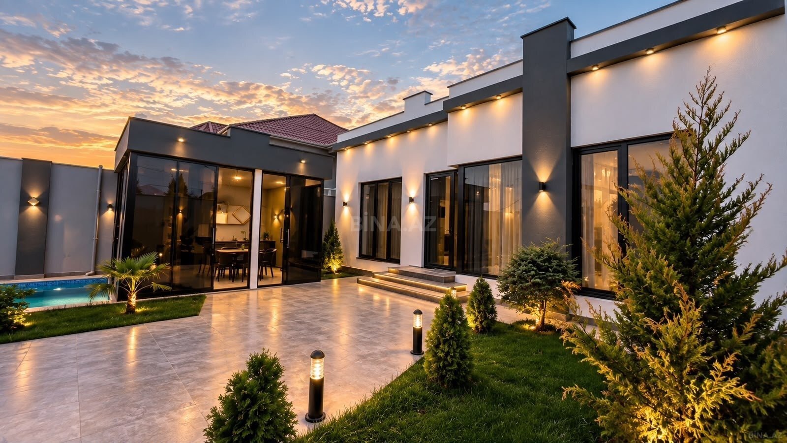 4 otaqlı Həyət evi/Bağ evi, Mərdəkan q., Bakı
