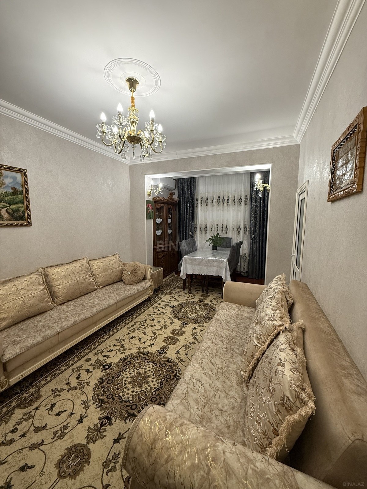 3 otaqlı Köhnə tikili, Gənclik m., Bakı