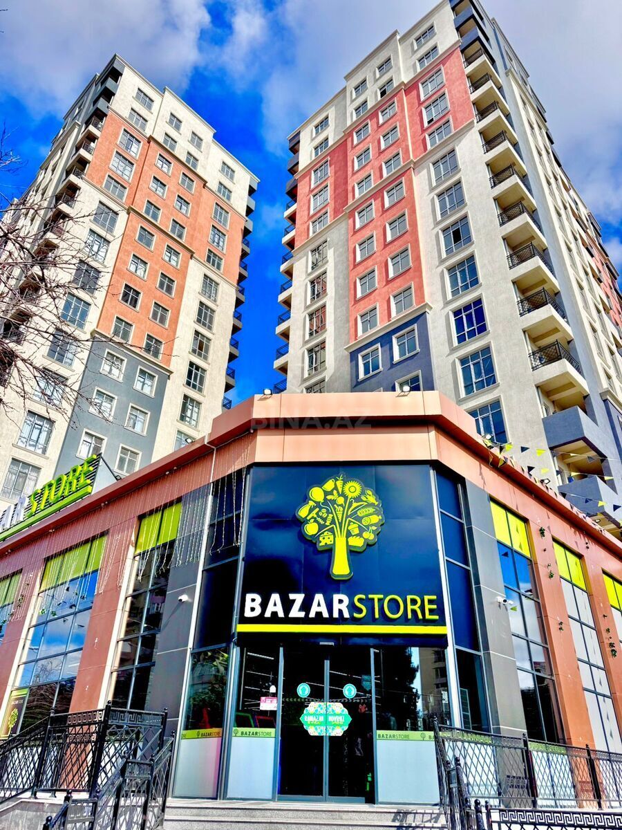 3 otaqlı Yeni tikili, Qara Qarayev m., Bakı