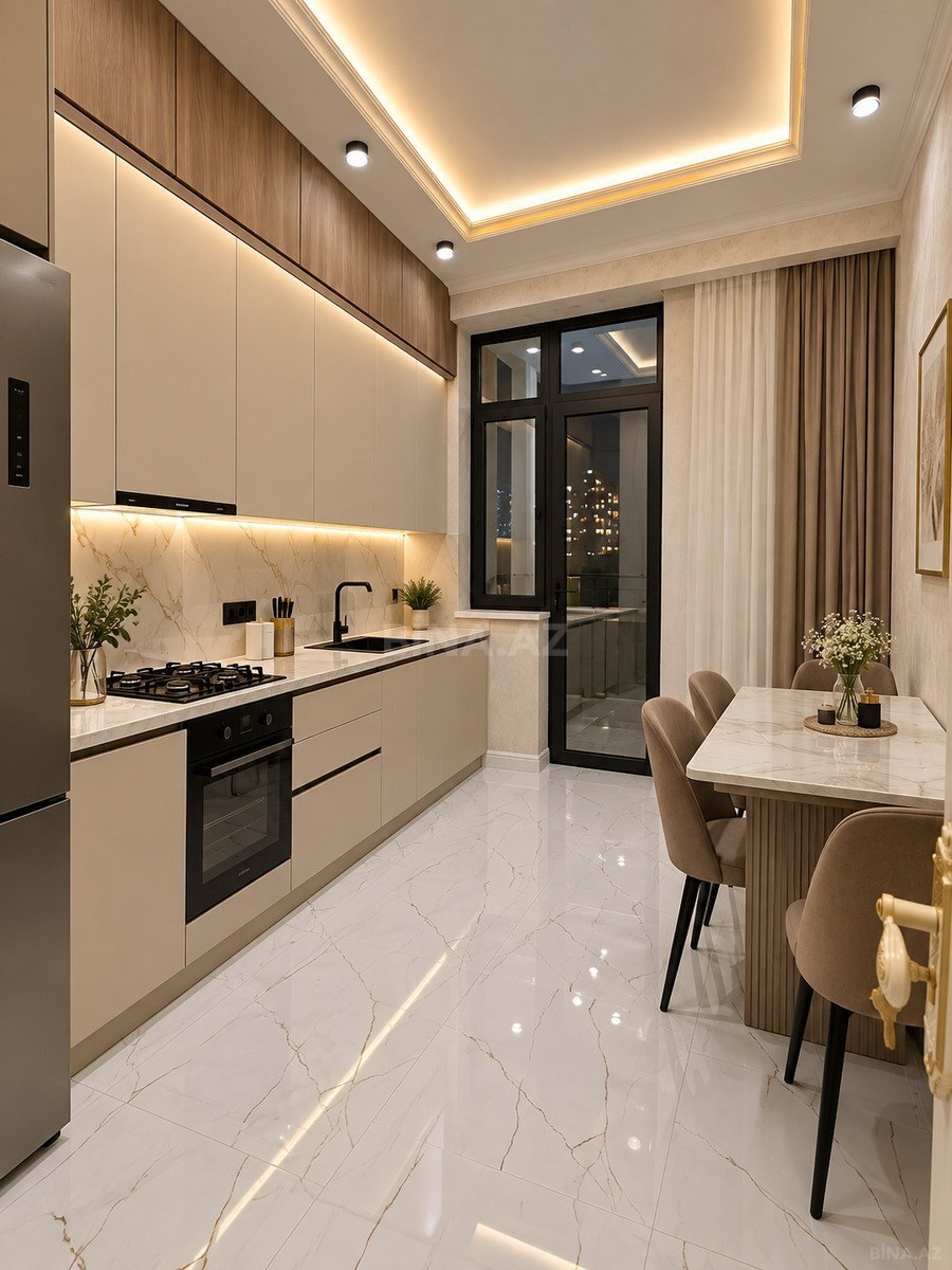 2 otaqlı Yeni tikili, Qara Qarayev m., Bakı