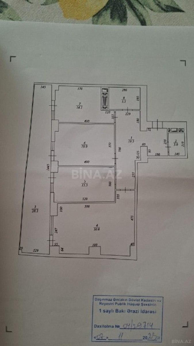 3 otaqlı Yeni tikili, 8 Noyabr m., Bakı